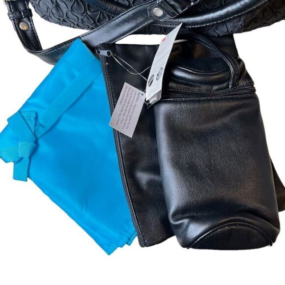 NWOT Kalencom On The Wild Side Bag in Peacock Feather with Accessories Black - Picture 3 of 12